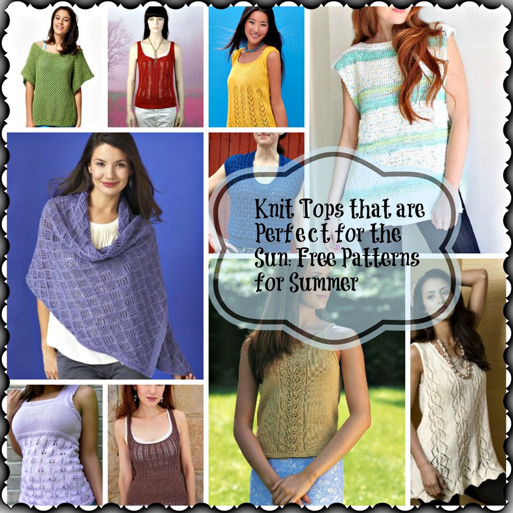 Knitted Sleeveless Tops Pattern Collection Collections,, 42% OFF