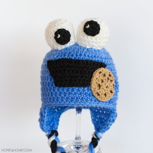 Cookie Monster Baby Hat