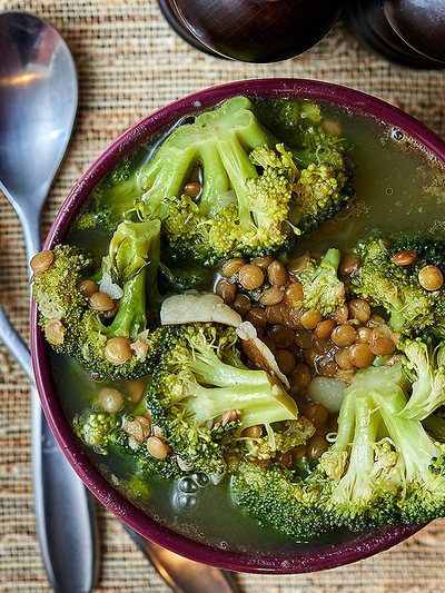 Best Broccoli Lentil Soup