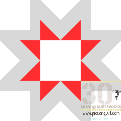 Morning Star Quilt Block