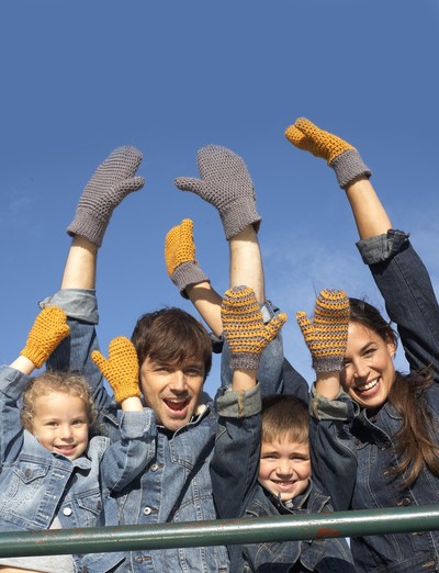 Fantastic Family Mittens