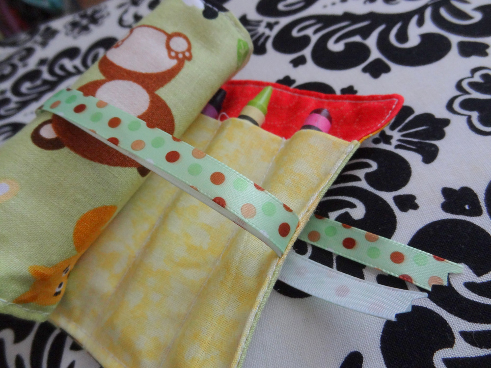 Crayon Roll Tutorial | AllFreeSewing.com