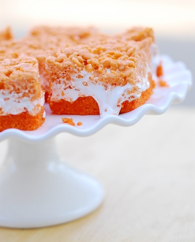 Ooey Gooey Orange Creamsicle Bars