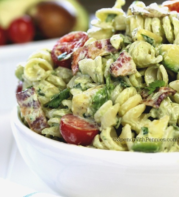 Creamy Avocado Pasta Salad