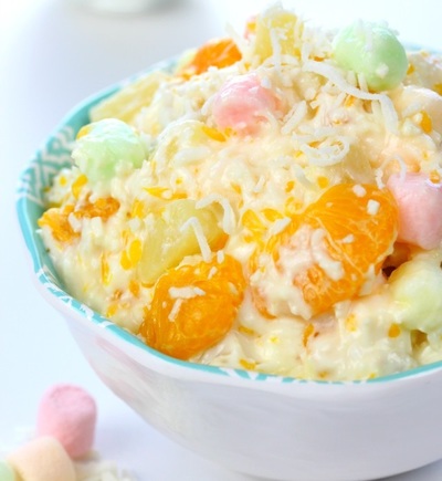 Stupidly Easy Ambrosia Salad