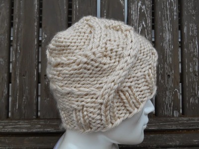 Winding Roads Cable Hat