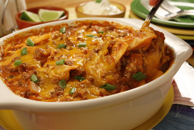 Beefy Taco Bake