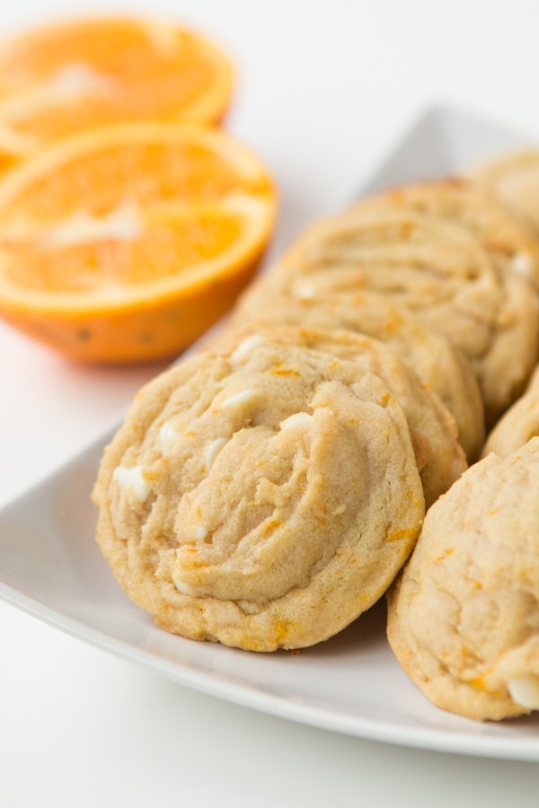 Orange Creamsicle Cookies