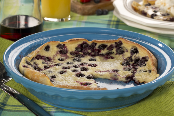 Blueberry Dutch Pancake