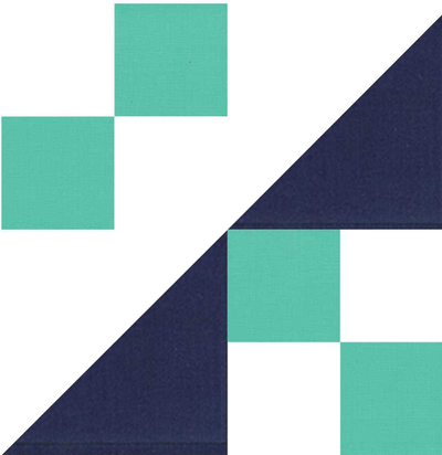 Sickle Quilt Block Pattern