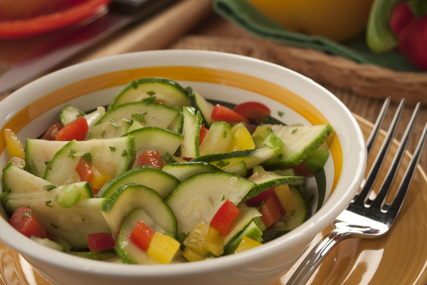 Confetti Zucchini Salad