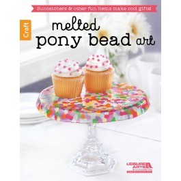 Melted Pony Bead Art