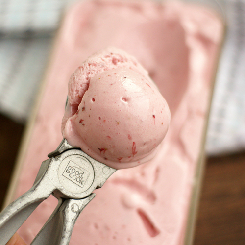 Strawberry Vegan Ice Cream