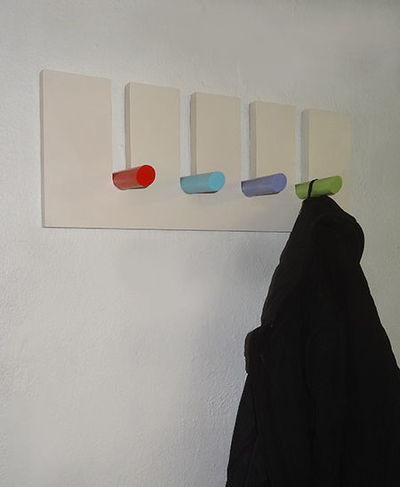 Colorful Kids Coat Rack | DIYIdeaCenter.com