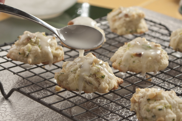 Glazed Lemon Zucchini Cookies