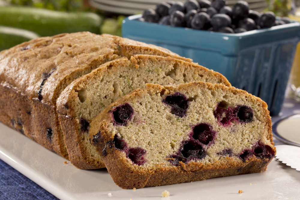 Delicious Blueberry Zucchini Bread
