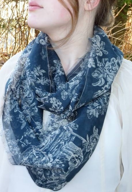 Insanely Easy Silk Infinity Scarf