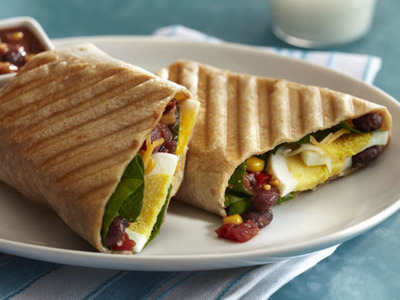 Breakfast Burrito Panini