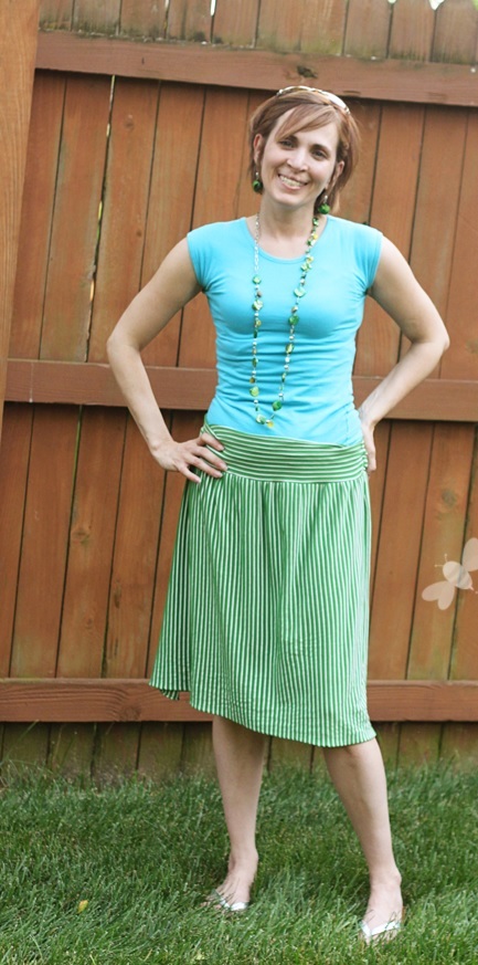 How to Sew a Stretchy Knit Skirt