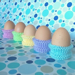 Easy Colorful Egg Cozies