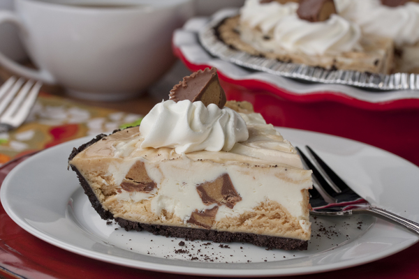 Secret Peanut Butter Cup Pie