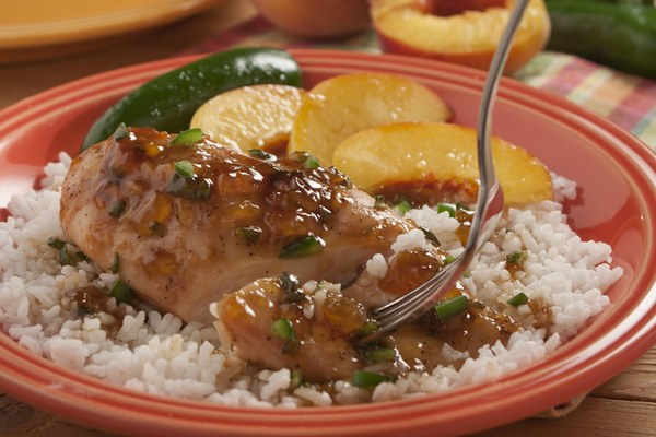 Jalapeno Peach Chicken