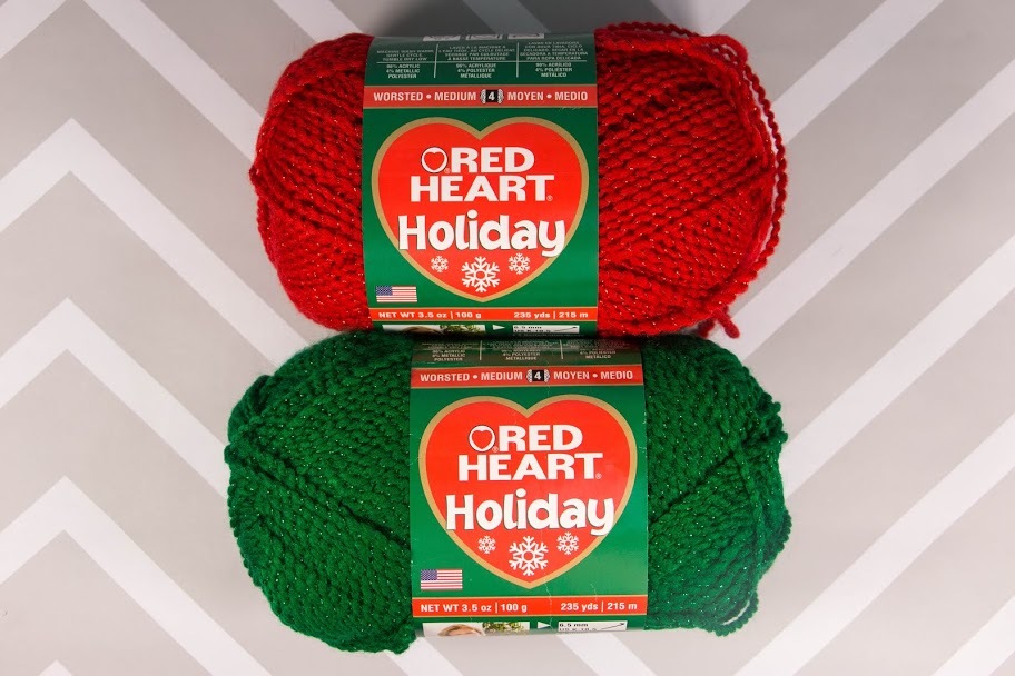 Red Heart Holiday Yarn AllFreeChristmasCrafts.com