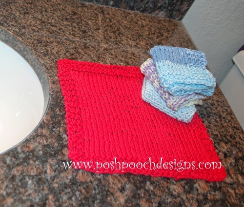 Super Easy Beginner Washcloth