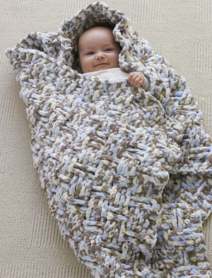 Dreamy Basket Weave Baby Blanket Pattern