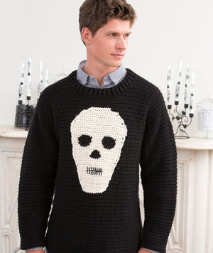 Spooky Skull Sweater
