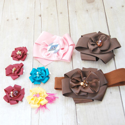 DIY Satin Ribbon Flower Tutorial