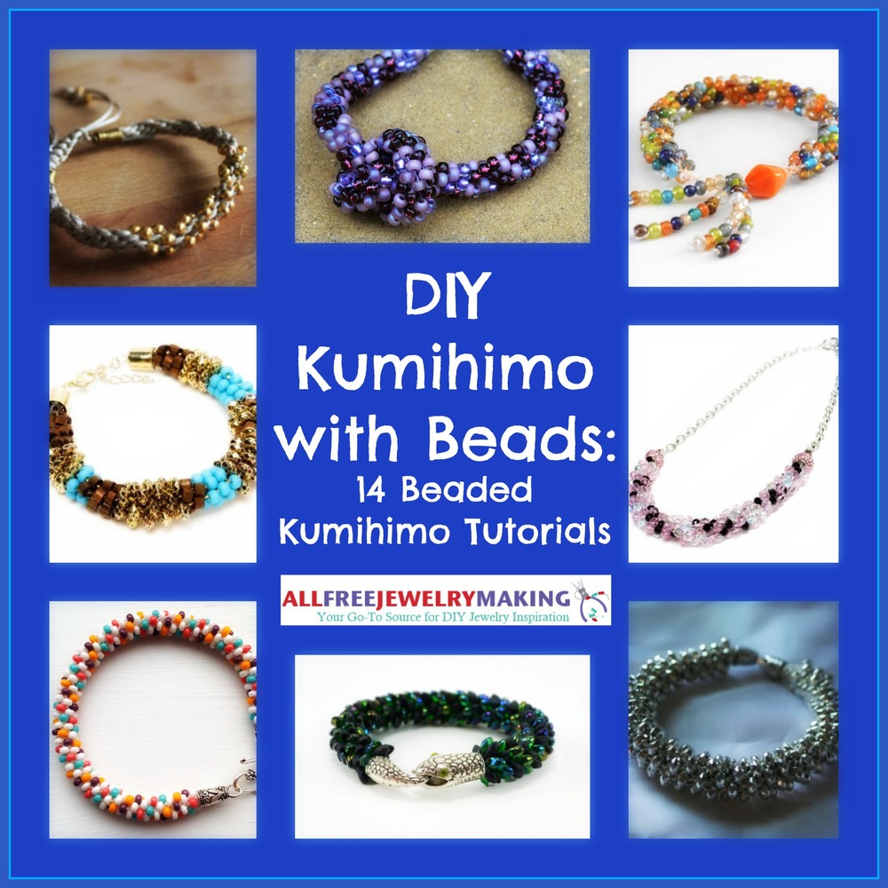 DIY Kumihimo with Beads 14 Beaded Kumihimo Tutorials