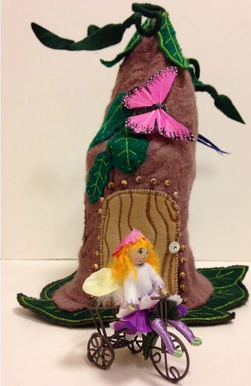 Felted Fairy Home
