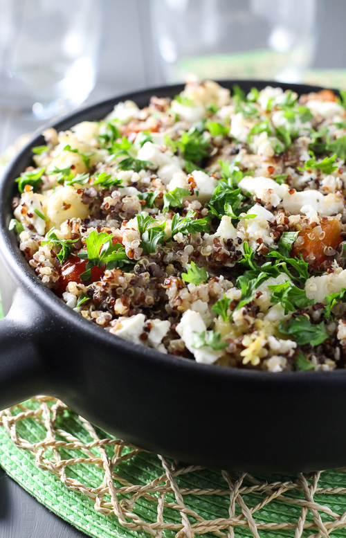 Vegetarian Quinoa Bake | FaveHealthyRecipes.com
