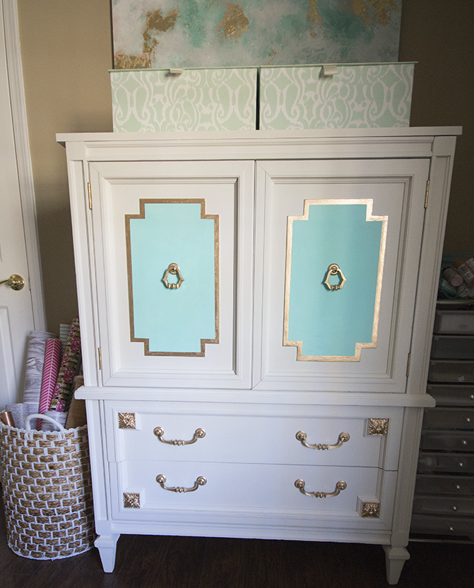 DIY Armoire Makeover | DIYIdeaCenter.com