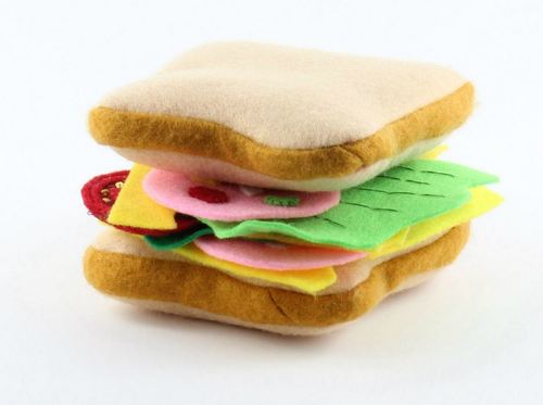 Felt Toy Sandwich