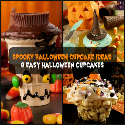 Spooky Halloween Cupcake Ideas: 8 Easy Halloween Cupcakes