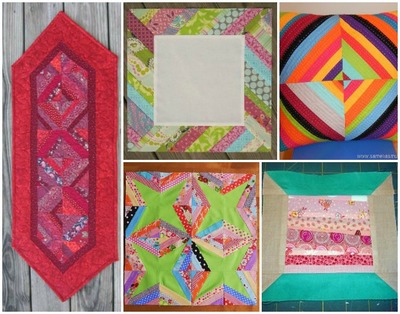 Super String Quilts: 13 Paper Piecing and Scrap Quilt Patterns