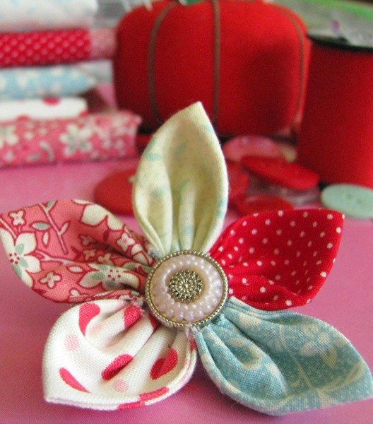 Vintage Handmade Flower