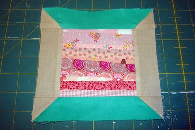 String Spool Quilt Block