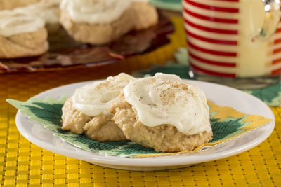 Eggnog Cookies