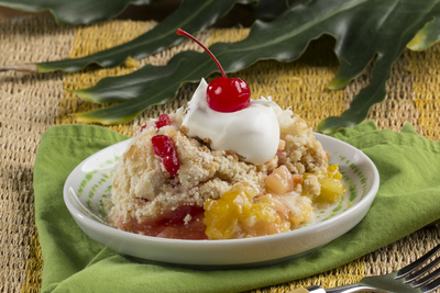 Tropical Fruit Dump Cake