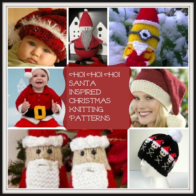 14 Santa Inspired Christmas Knitting Patterns