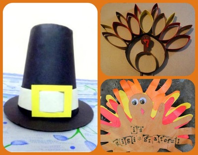 12 Thanksgiving Paper Crafts & Turkey Paper Craft Ideas