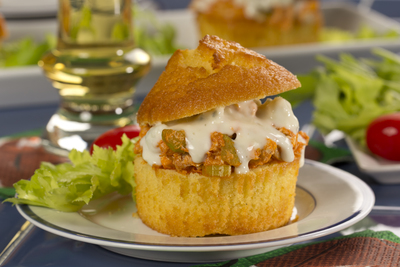 Buffalo Wing Muffins