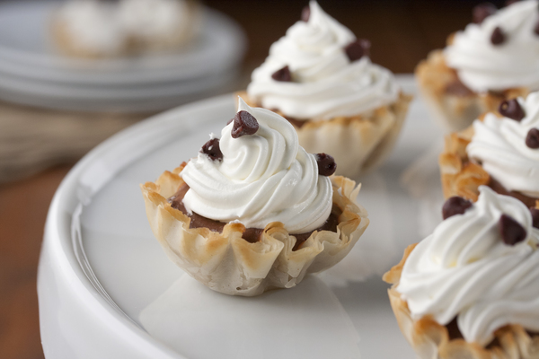 Mini Chocolate Cream Pies