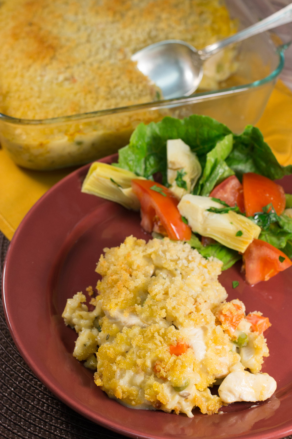 Grandma's Stouffer-Style Chicken and Rice Bake-image