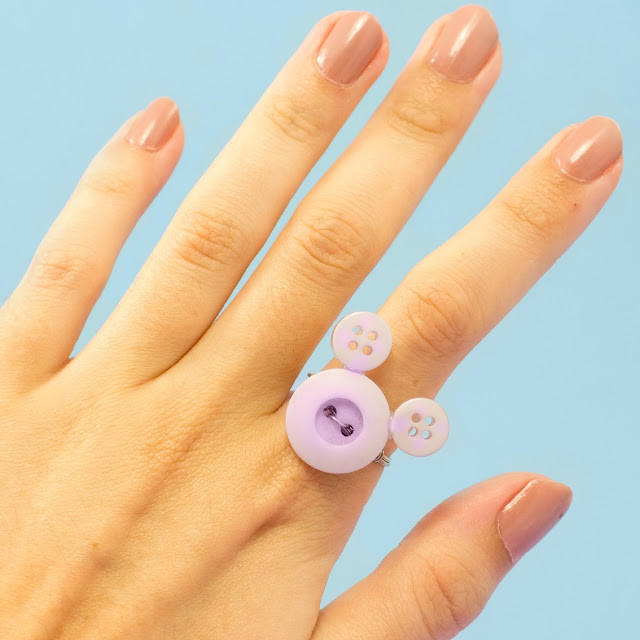 Minnie Mouse Inspired DIY Ring