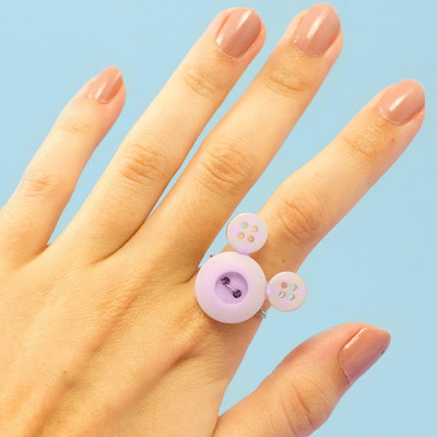 Minnie Mouse Inspired DIY Ring