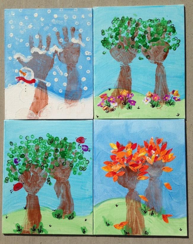 135+ Kids Handprint Art Projects & Crafts for All Seasons for All